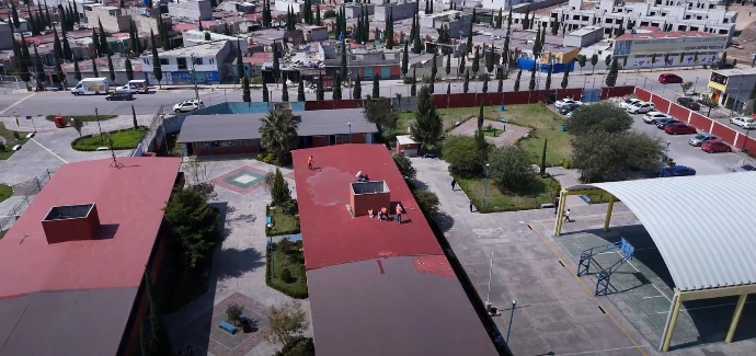 vista aerea de imperemabilizante prefabricado